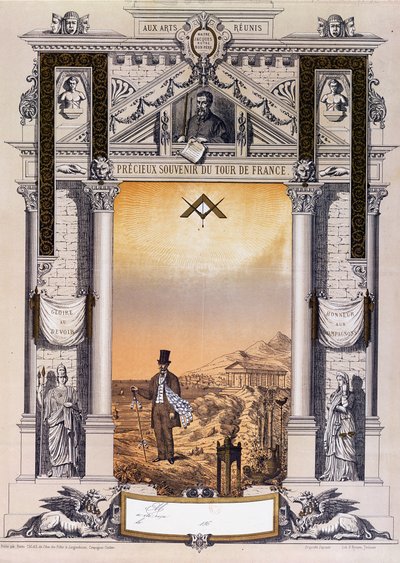 見習い後のジャーニーマンワーカーツールドフランスのお土産c。 1860 作： French School