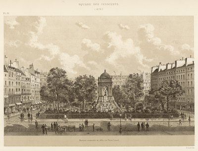 イノセントスクエア、1878年 作： French School