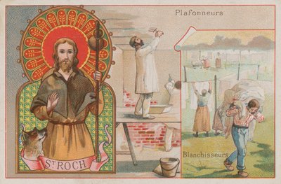 St Roch、左官、洗濯作業員 作： French School
