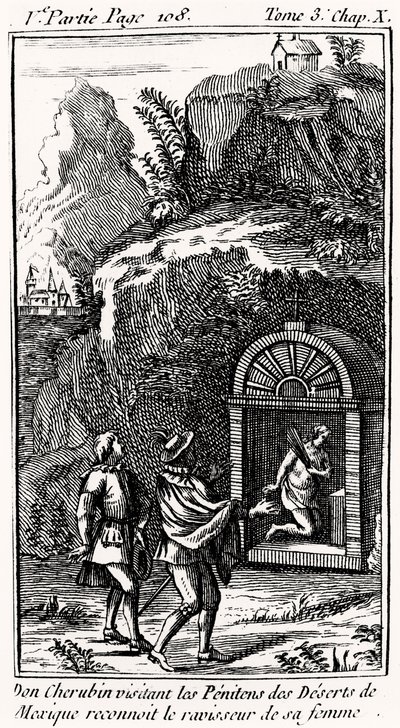 サラマンカのバチェリエ」 1759年頃（版画 作： French School