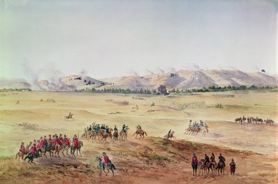 アルマの戦い、1854年9月20日 作： French School