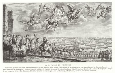フォンテノイの戦い、オーストリア継承戦争、1745 作： French School