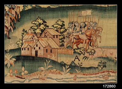 ジャルナックの戦い、1569年3月13日の2つの軍の会合（詳細） 作： French School