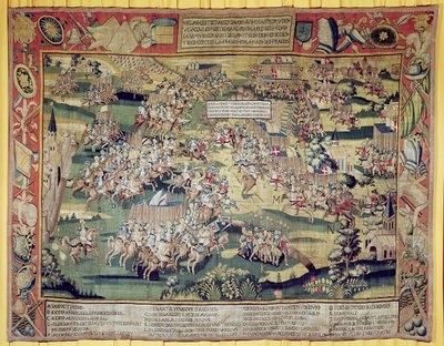 聖デニスの戦い、1567年11月10日、1570-80 作： French School