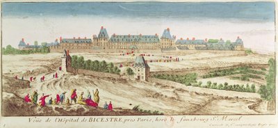 パリの二世アサイラム、1710 作： French School