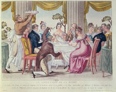 ブライドガーター、1820年頃 作： French School