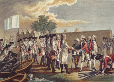 ニコラスポンス（1746-1831）1799（色の彫刻）によって刻まれたセネガルのキャプチャ 作： French School