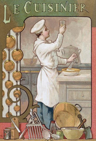 クック、1899年頃 作： French School