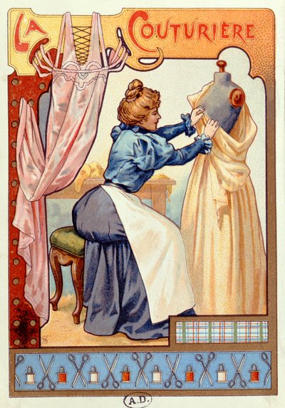Couturier、1899 作： French School