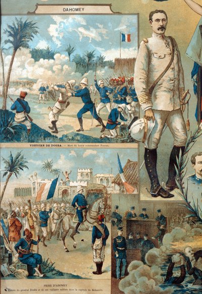 1892年のDahomeyキャンペーン 作： French School