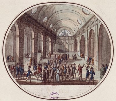 二十一ジロンディスト議員の死、1793年10月31日（10ブルメール2年目） 作： French School