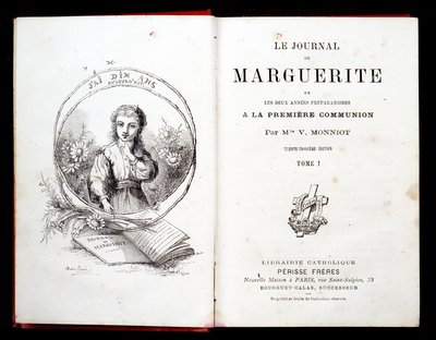 マルガリータの日記、またはV.モニオ嬢による初聖体の準備の2年間。 作： French School