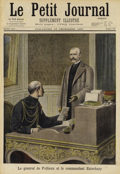 ドレイファス事件、1897 作： French School