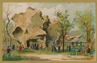 1889年の万国博覧会 作： French School