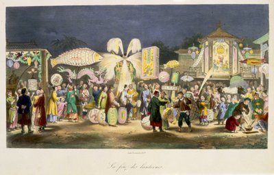 提灯祭り、パブ。フォーメンティン、1824-27 作： French School