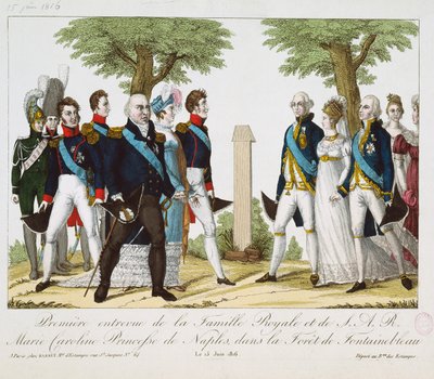 1816年6月15日、1816〜30、1816〜30（色付きのengr） 作： French School