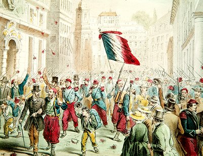 1859年にジェノヴァに入ったフランス人（色の彫刻） 作： French School