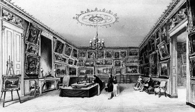 Galerie Durand-Ruel、103、rue des Petits-Champs、パリ、19世紀後半 作： French School