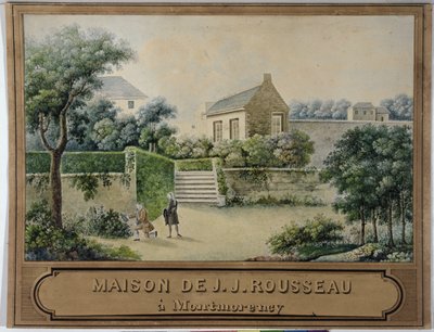 モンモランシーのエルミタージュ（紙のトイレ） 作： French School