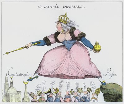 The Imperial Stride（カラーリトグラフ 作： French School