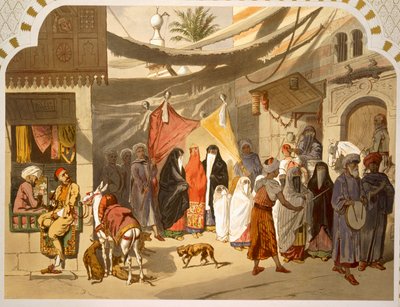 カイロでのアラブ人の結婚、1860 作： French School