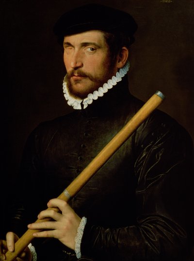 片目フルート奏者、1566 作： French School