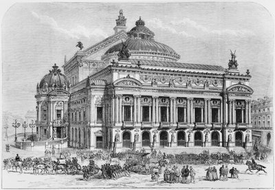 1871年のパリ包囲戦中のオペラ 作： French School