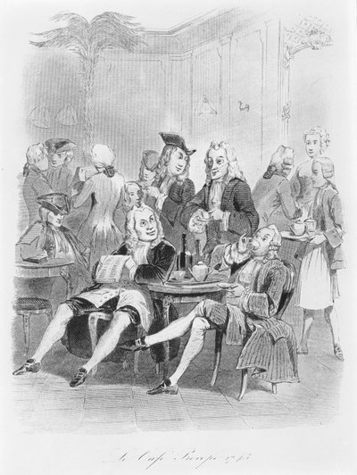 1743年のプロコープ、1840年頃 作： French School