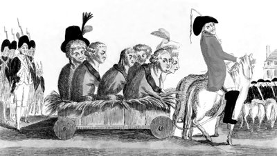 ヴァレンヌからの帰還、1791年6月21日 作： French School