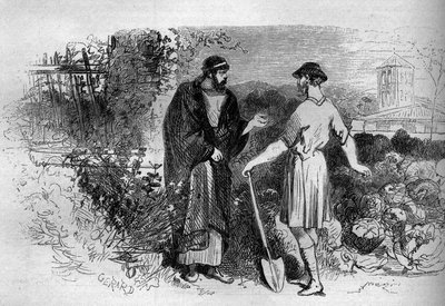 ローマ皇帝ディオクレティアヌス（245-313）のサローネ。 作： French School