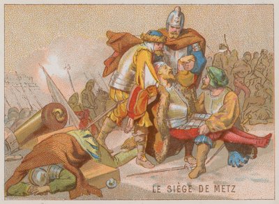 イタリア戦争におけるメスの包囲 作： French School