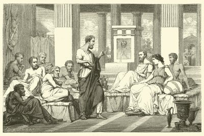 古代ギリシャの七賢人（彫刻 作： French School