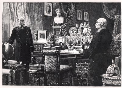 カイザーヴィルヘルム1世の研究（1797-1888）プロイセンの王とドイツの皇帝 作： French School