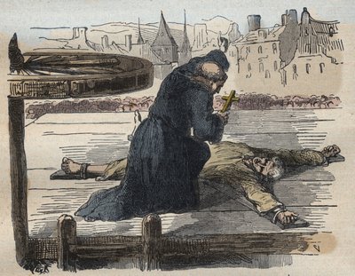 ジャン・カラスの拷問、すべての人々の有名な原因からの描写...、アルマンド・フキエ、1858-67 作： French School