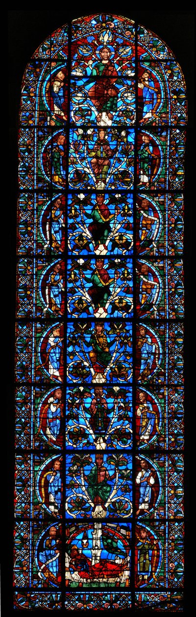 ジェシーの木、1150年頃 作： French School