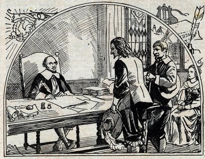 Theophraste Renaudot（1586-1653）は、フランスの医師でありジャーナリストであり、『Gazette de France』の創刊者である。1930年の匿名の彫刻。 作： French School