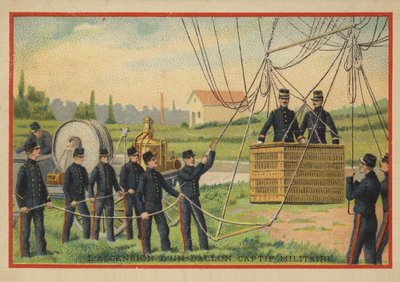 気球軍の上昇 作： French School