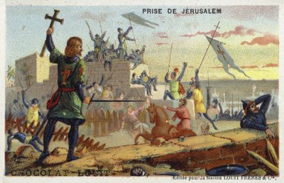 エルサレム占領、最初の十字軍、1099 作： French School