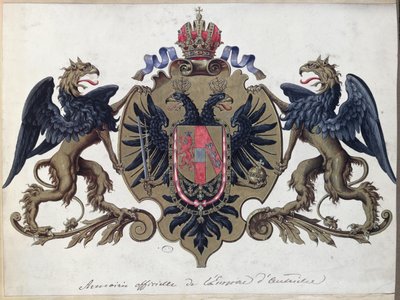1867年以前のオーストリア帝国の国章 作： French School