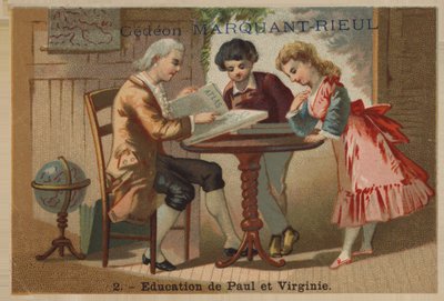 ポールとバージニーの教育 作： French School