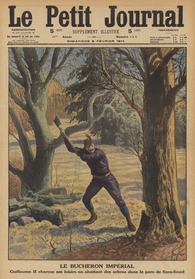 The imperial lumberjack（カラーリトグラフ 作： French School