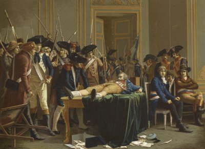 10テルミドールの朝、2年目（1794） 作： French School