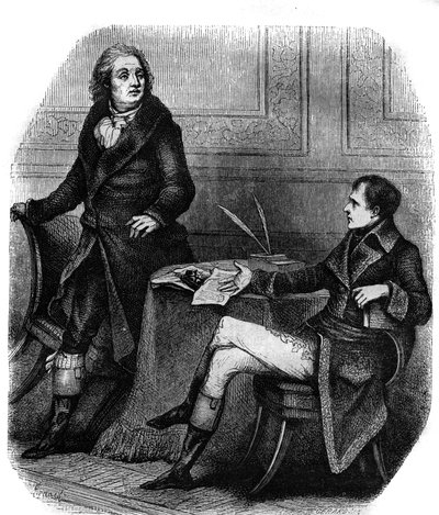 詩人・劇作家のジャン・フランソワ（Jean-Francois）・デュシス（1733-1816）は、ボナパルト（ナポレオン1世）とともに 作： French School