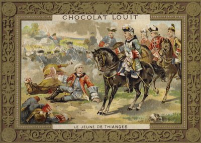 若い兵士、フランスの兵士 作： French School