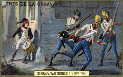 10月16日のWattigniesの戦いでは、若きドラムのSthrauがヒーローになって倒れた。 作： French School