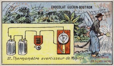 最低温度アラーム付き温度計（クロモリト 作： French School