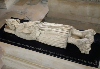アンジューのチャールズ1世（1226-85）の墓 作： French School