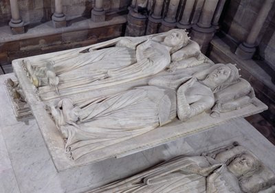 ルイドフランスの墓（d.1407）オルレアン公とその妻、バレンティンヴィスコンティ（d.1408）プリンセスオブミラン、1502〜15年 作： French School