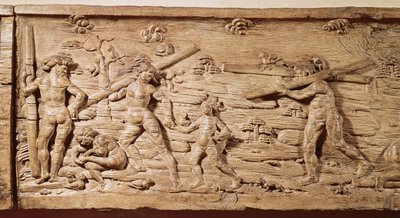 ブラジルからの木材貿易、1550年頃（木材） 作： French School