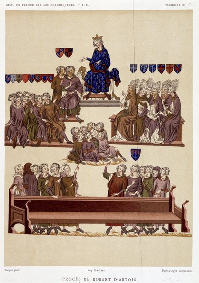 ロベール・ダルトワの裁判、「Les Chroniqueurs de l